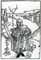 Gerson en pèlerin, frontispice de 